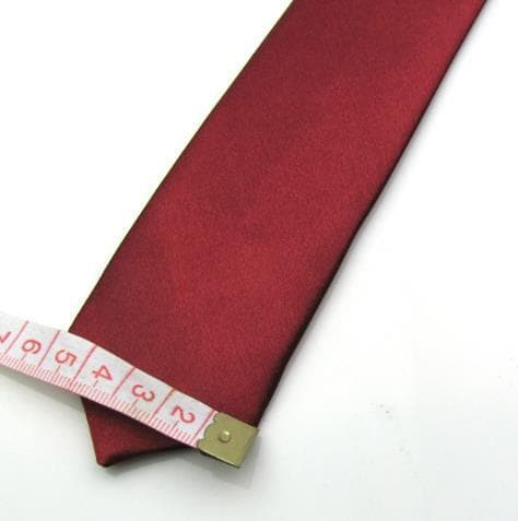 Solid color tie for students, Korean style, color 5
