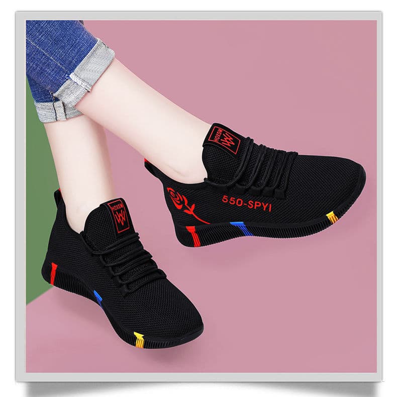 Foreign trade leisure cloth shoes women's new sports shoes women's shoes summer single shoes women's net shoes floor shoe sources trend sports shoes 3