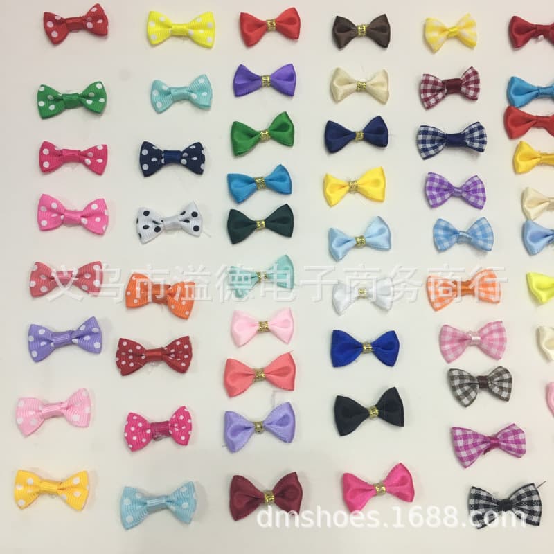 Doll with bow, bow tie, materials set, pack, accessory, polyester, DIY