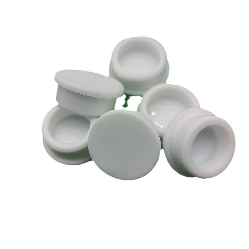 Manufacturer straight-haired round silicone plug seal shock absorbing cushioning waterproof dustproof anti-slip protection USB plug 5