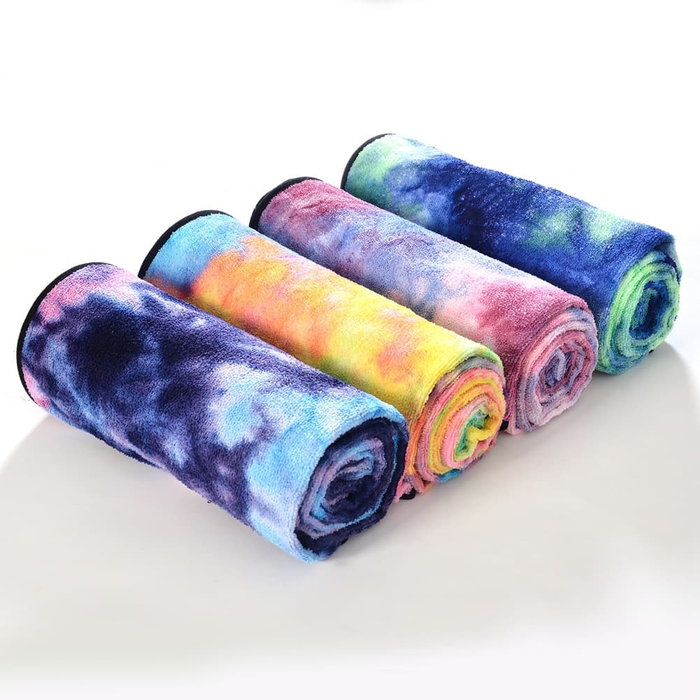 (Cross-border trading), non-slip towel for yoga, sports foldable yoga mat 2