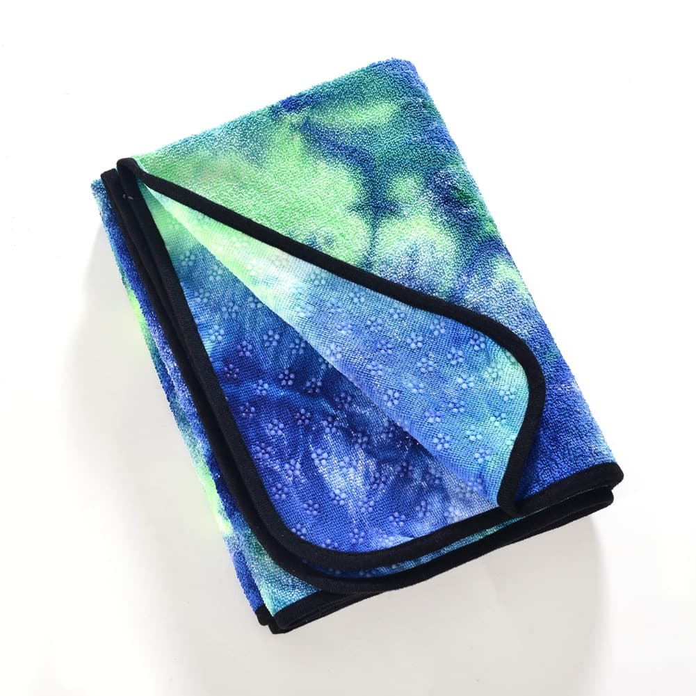 (Cross-border trading), non-slip towel for yoga, sports foldable yoga mat 3