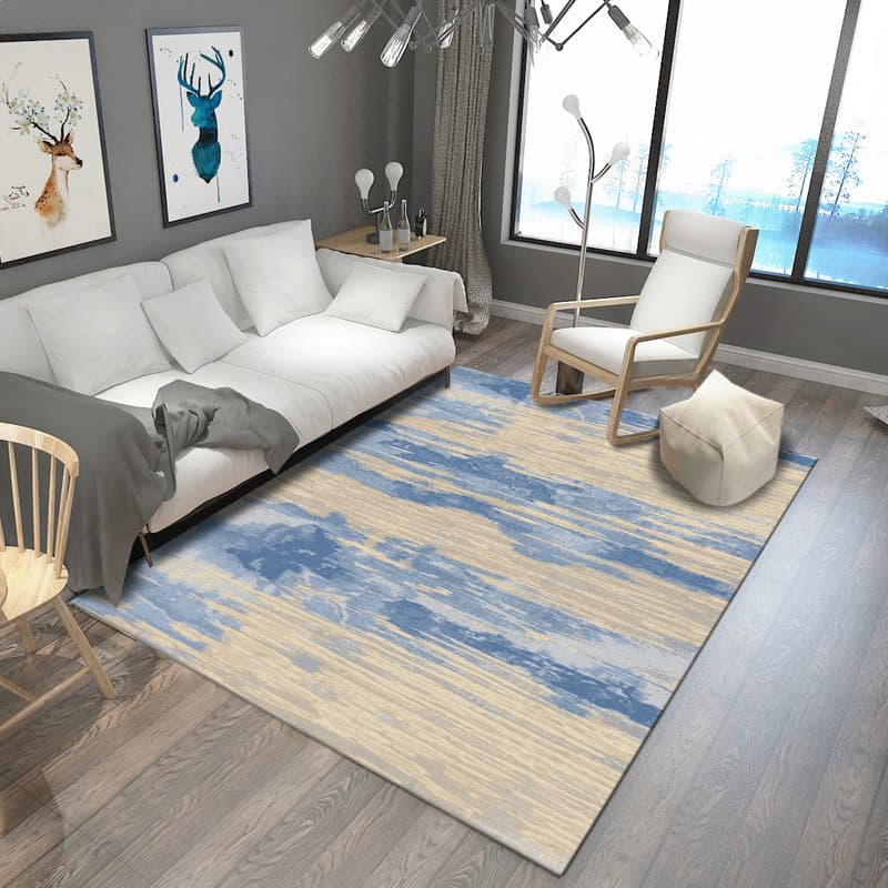 Modern carpet for home use for living room, simple and elegant design, 3D 3