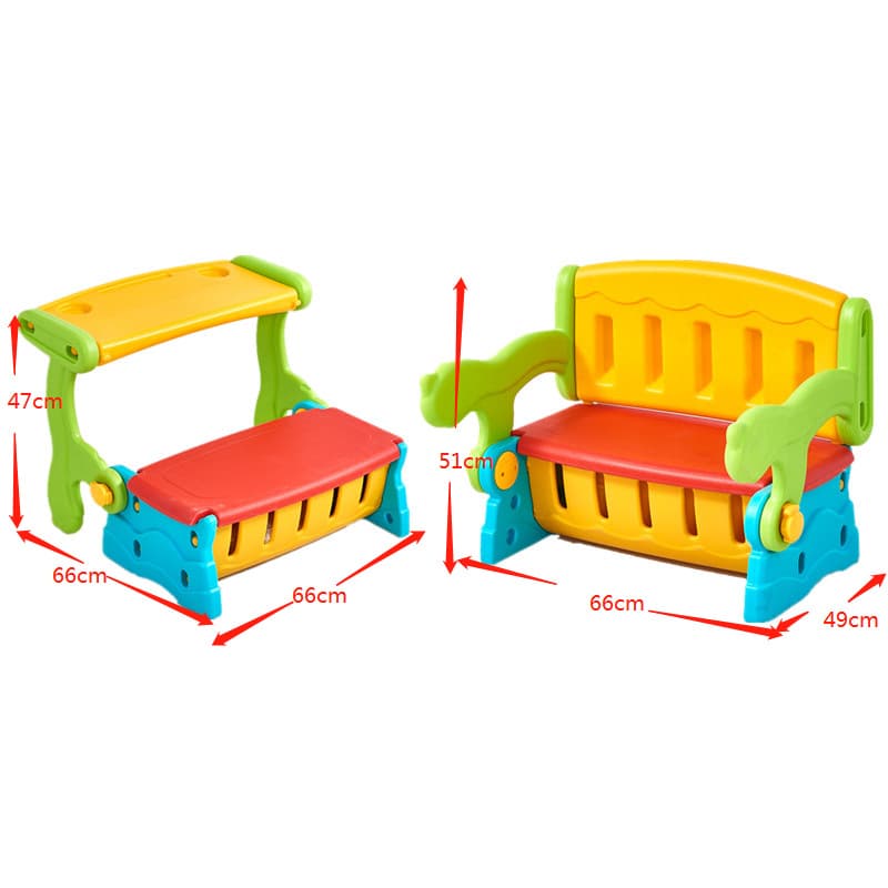 Children's plastic teaching chair for kindergarten for food 3