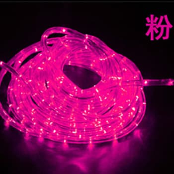 Rainbow tube lamp with beautiful light resistance LED round second -line neon tube outdoor decorative light bar fans fans lighting 10