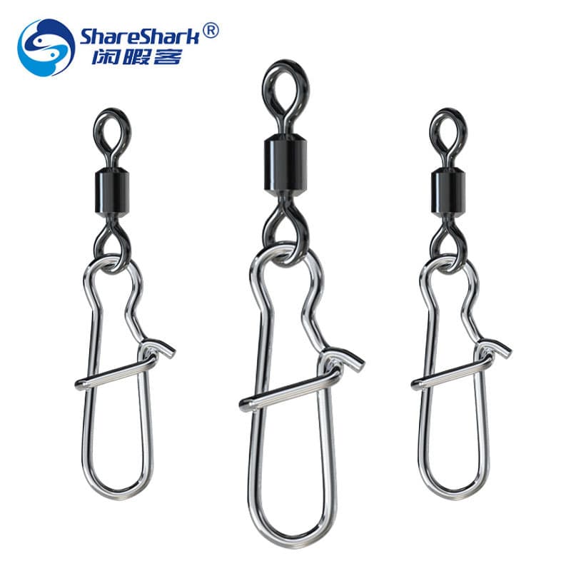 Manufacturer wholesales figure eight ring connectors, American swivel reinforced pins, fishing supplies and fishing gear accessories