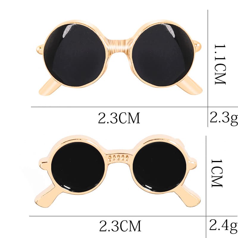 (Cross-border trading), creative accessory, black sunglasses, men's brooch, shirt, badge, Korean style, direct factory sales 5