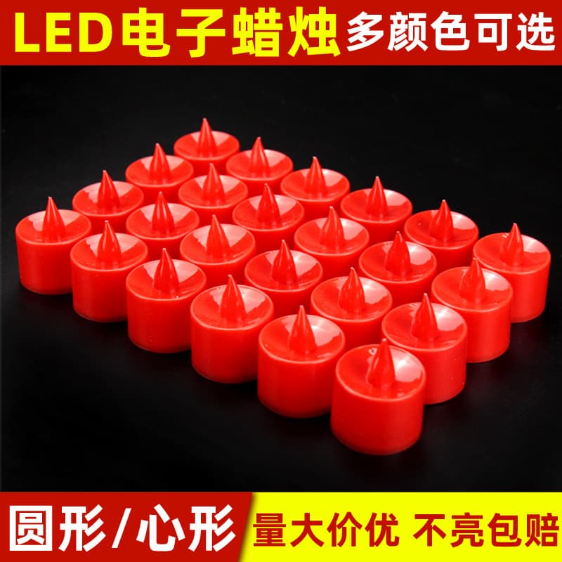 Factory Electronic Candle Proposal Ferry Birthday Wholesale Cloth Marriage Celebration Lost Simulation LED candlelight 2