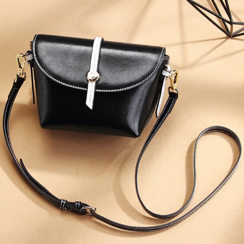 South Korean goods, shoulder bag, one-shoulder bag, genuine leather 3