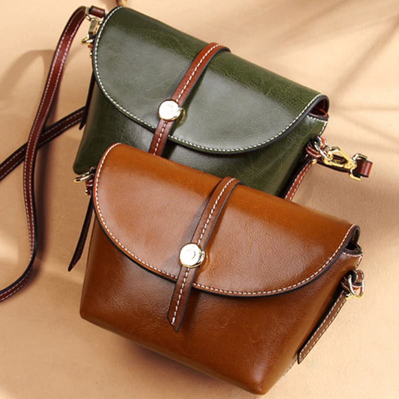 South Korean goods, shoulder bag, one-shoulder bag, genuine leather 1