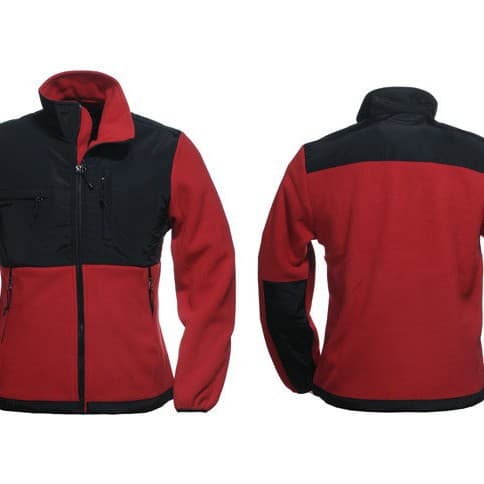 Men's fleece jacket Mens Denali Fleece Jacket Men's jacket can be fixed*system logo 2
