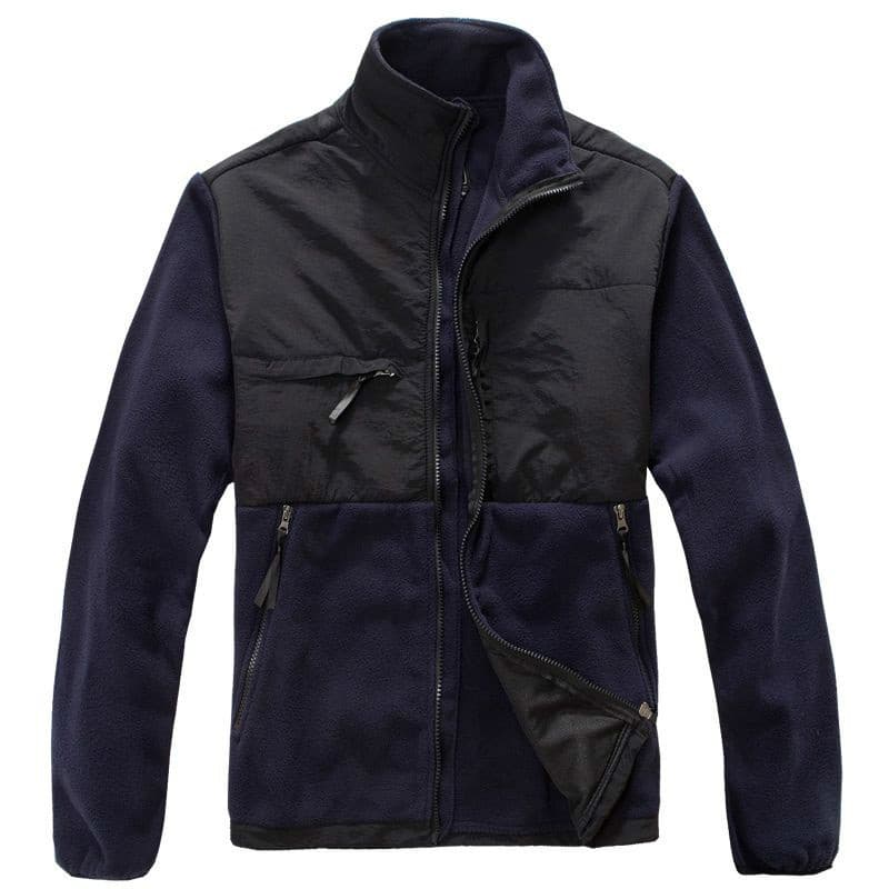 Men's fleece jacket Mens Denali Fleece Jacket Men's jacket can be fixed*system logo 4