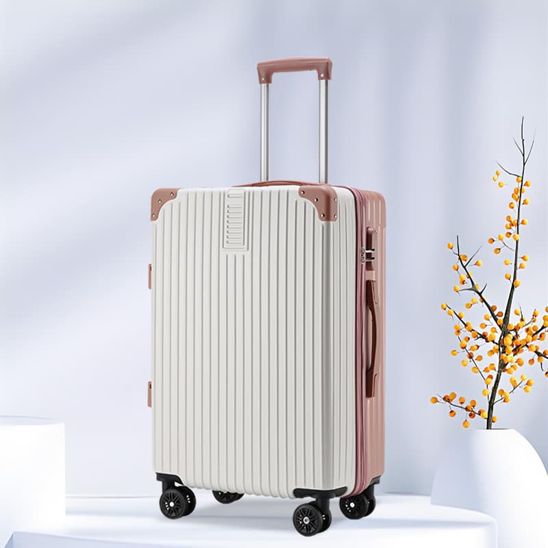 Universal suitcase on wheels, capacious travel bag, 20 inch 4