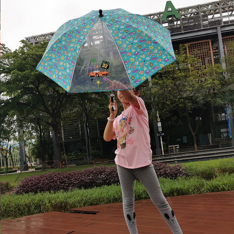 Children's cartoon umbrella for kindergarten for students, custom-made, print 3
