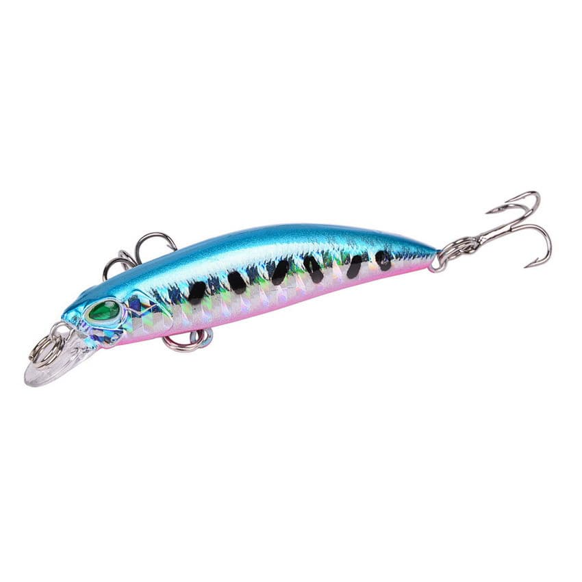Factory direct selling Luya bait Mino 7CM bait laser bait simulation fake bait hard bait Fishing Lure 5
