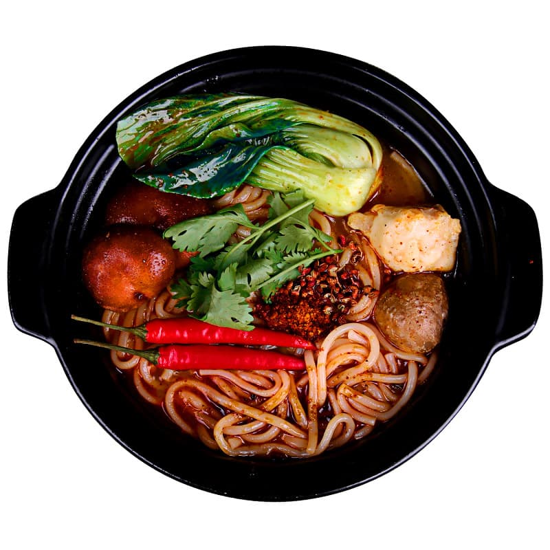 Yunnan delicious bridge dried rice noodle rice noodle vacuum bag installed dry rice line secret 4 packs of seasoning casserole rice noodles wholesale 5