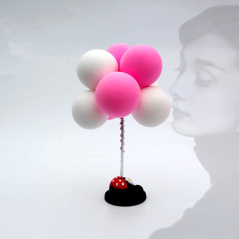 Clay, balloon, cartoon seat with accessories, internet celebrity 2