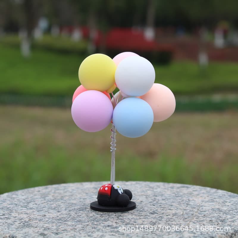Clay, balloon, cartoon seat with accessories, internet celebrity 3