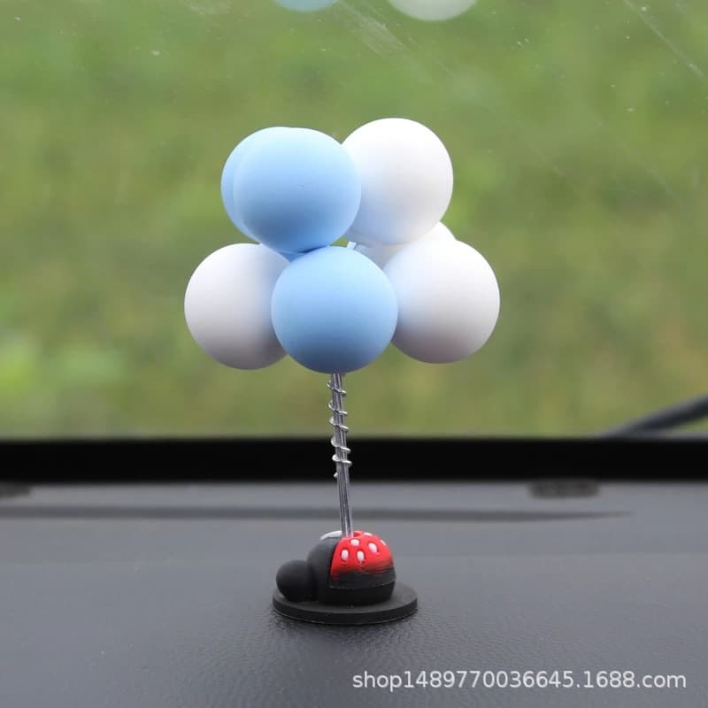 Clay, balloon, cartoon seat with accessories, internet celebrity 4
