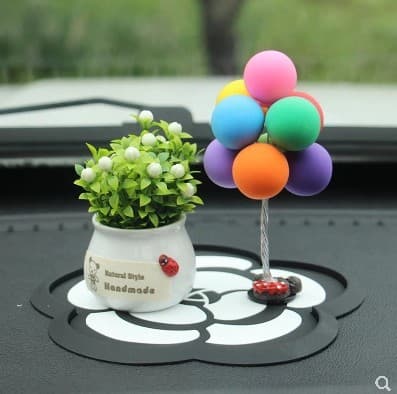 Clay, balloon, cartoon seat with accessories, internet celebrity