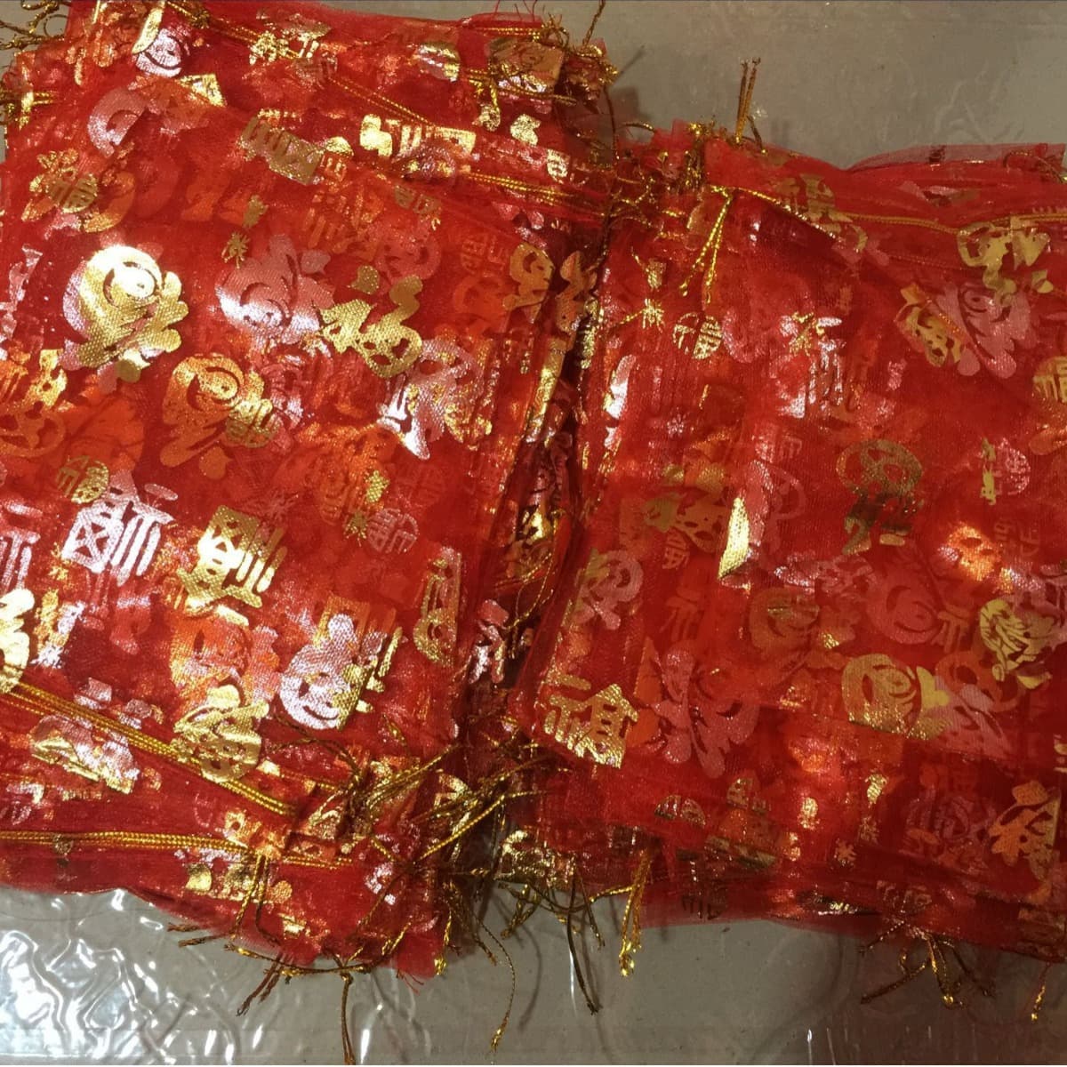 Wedding candy bag gauze bag wedding wedding candy bag gift bag creative wedding return gift bag wedding egg bag wholesale 1