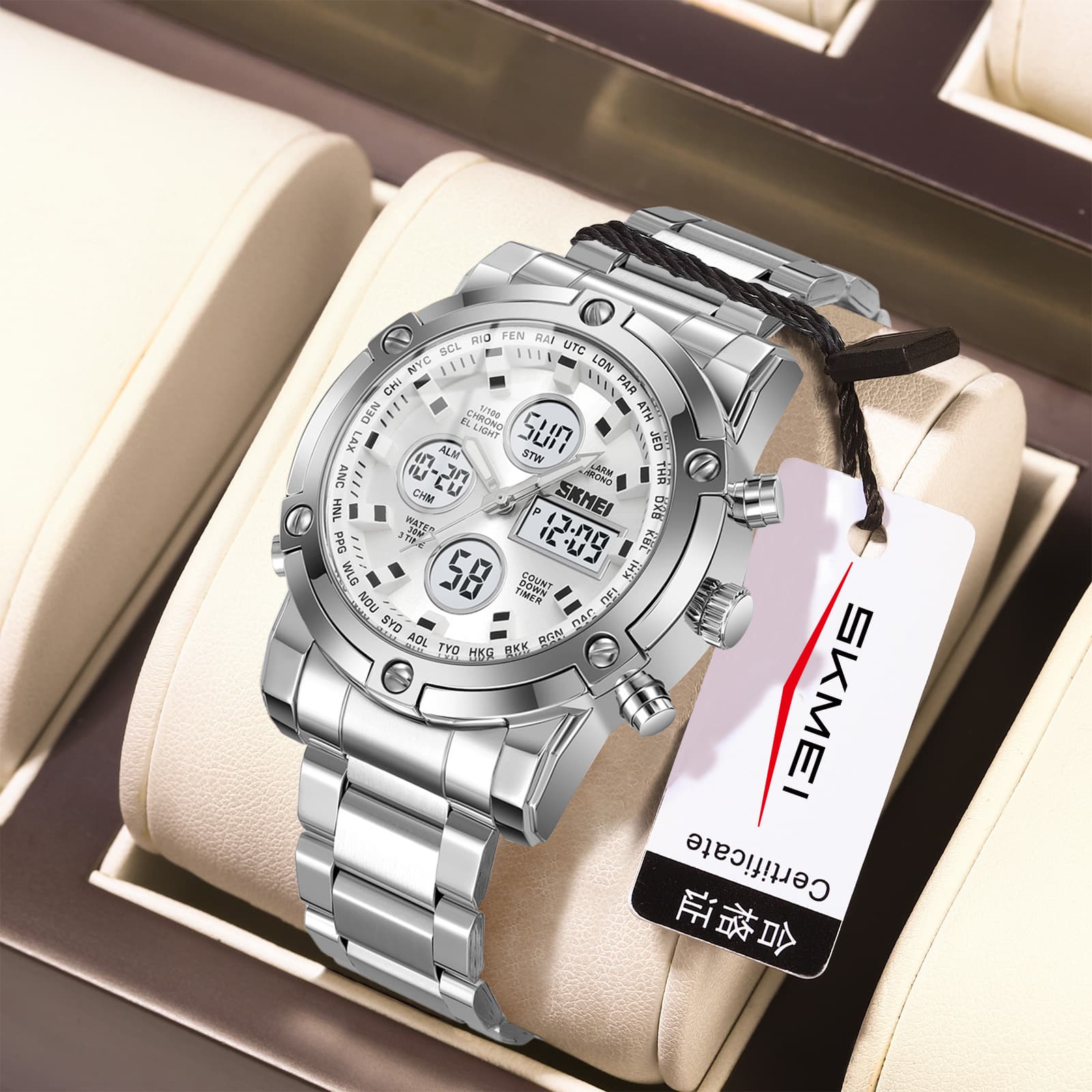 Universal digital watch, watch strap, waterproof dial 2