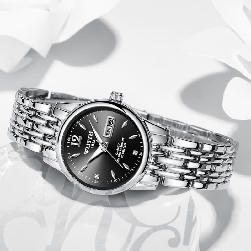 (Cross-border trading), steel belt, calendar, waterproof quartz watches, swiss watch for leisure, women's watch, Switzerland 2