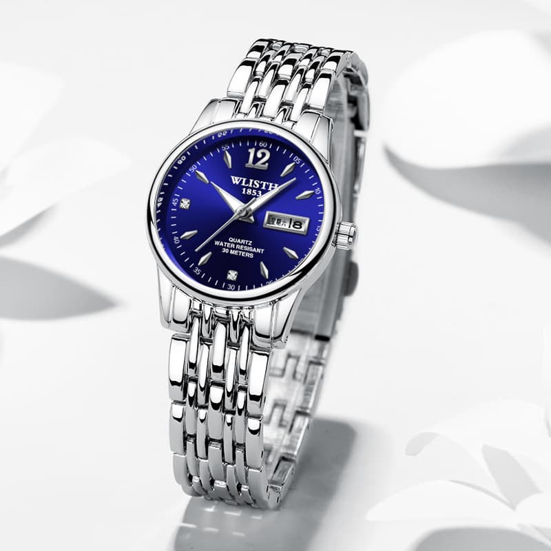 (Cross-border trading), steel belt, calendar, waterproof quartz watches, swiss watch for leisure, women's watch, Switzerland 3