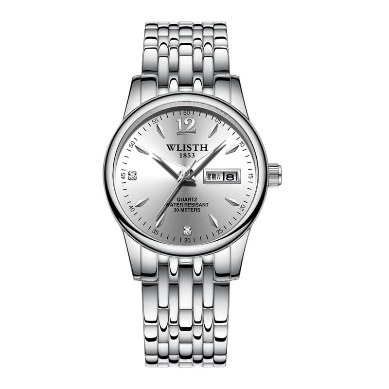 (Cross-border trading), steel belt, calendar, waterproof quartz watches, swiss watch for leisure, women's watch, Switzerland 5