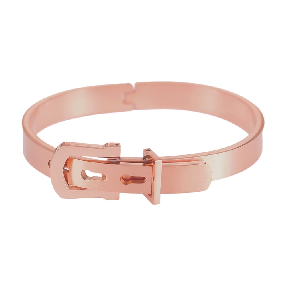 Belt, buckle, multicoloured bracelet stainless steel, Korean style, European style, men's style 4