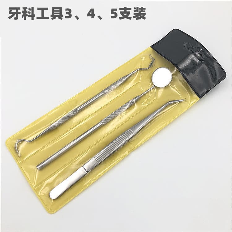 Stainless steel dentist tools Oral cleaning dental stain removal calculus dental endoscope dental cleaning set 1