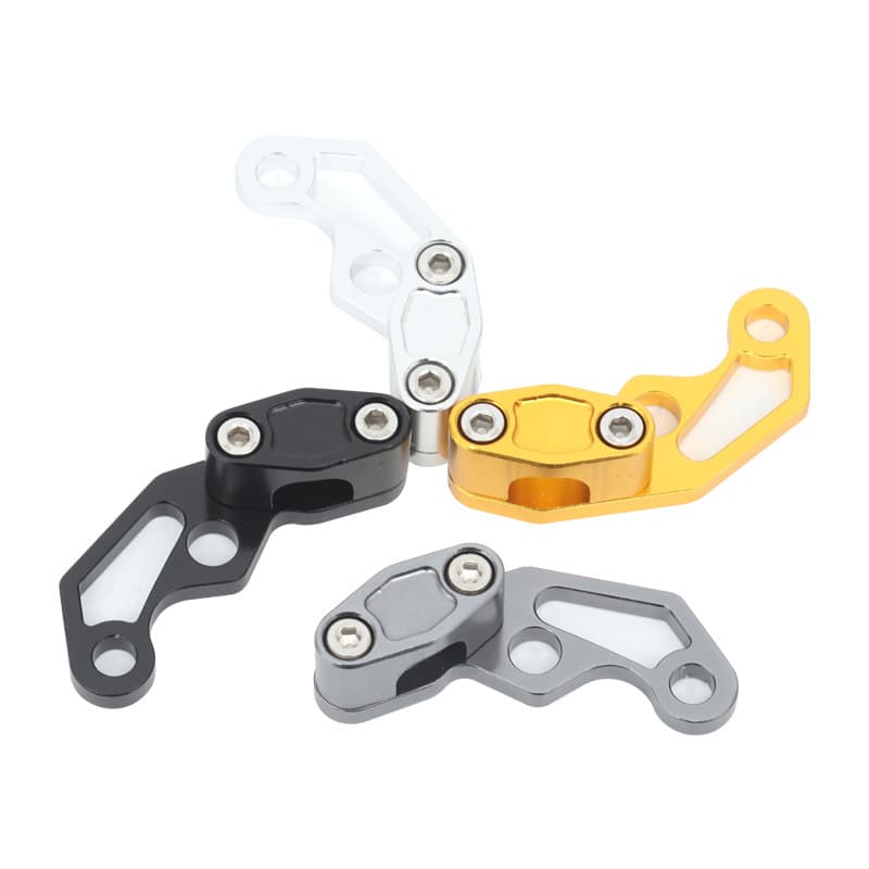 Motorcycle accessories Midtop wire clamping locomotive accessories CNC modified single -hole oil pipeline clamp