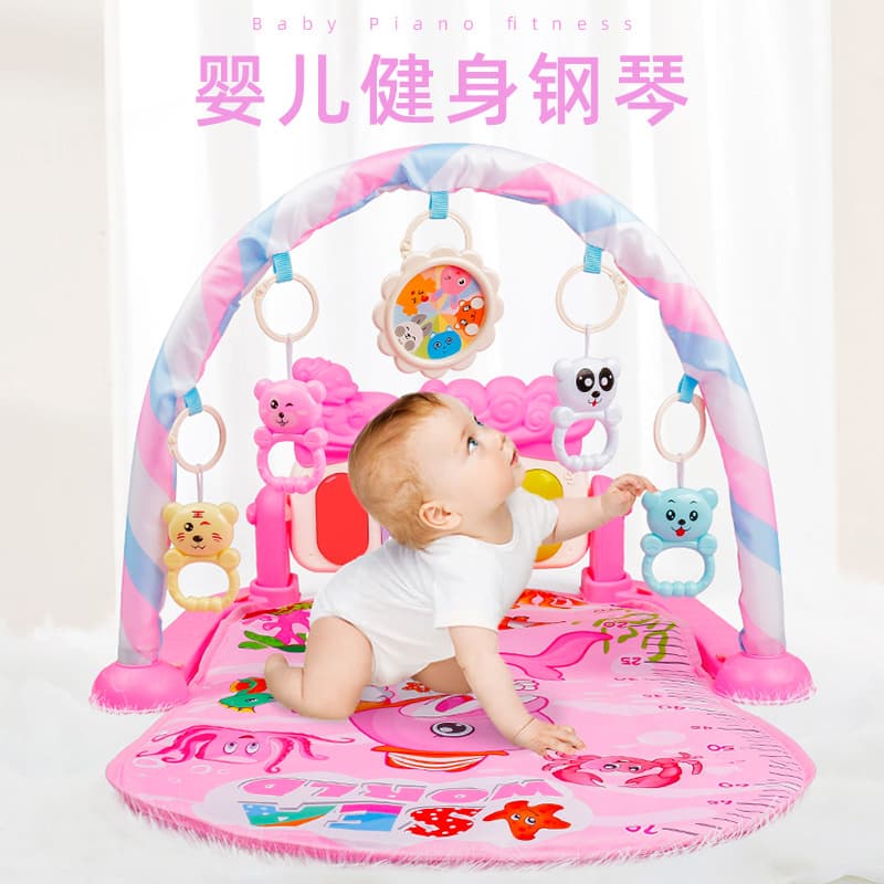 (Cross-border trading), children's music game duvet, piano for gym, crib toy 2