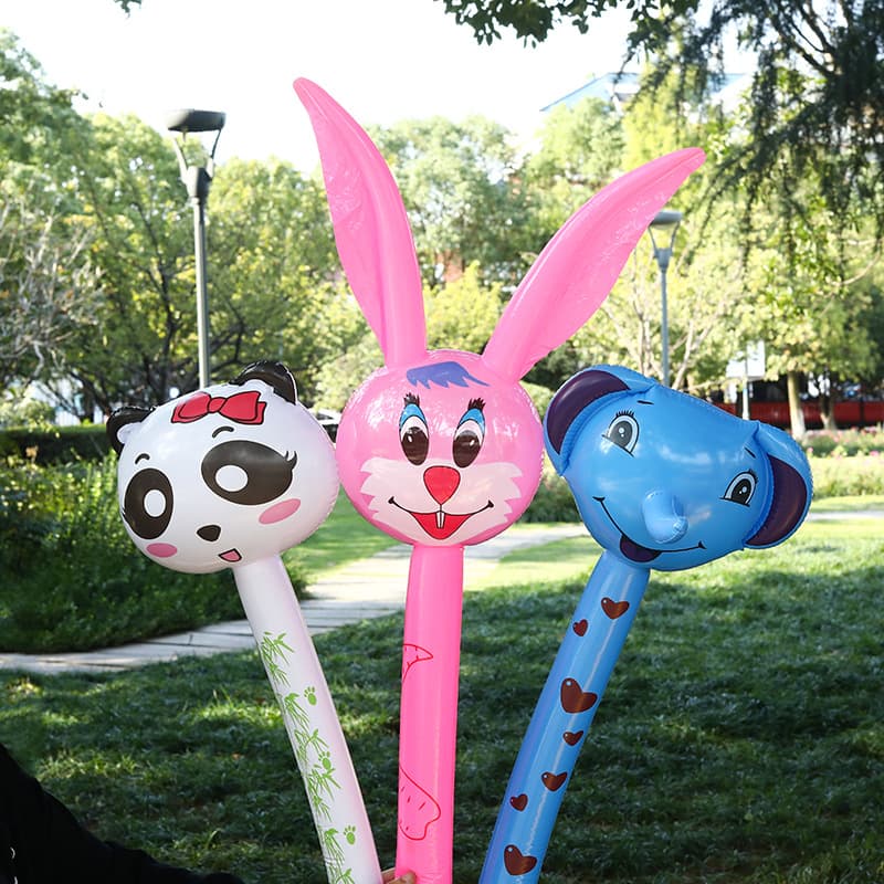 Inflatable cartoon rabbit, toy, giraffe, Birthday gift 2