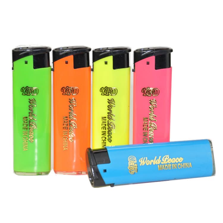 (Wholesale), disposable plastic windproof electronic design lighter, Birthday gift 5