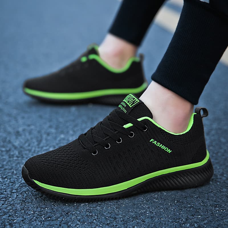 Sneakers for leisure, universal shoes, suitable for spring and autumn, made with flyknit technology, for running, for teenagers 4