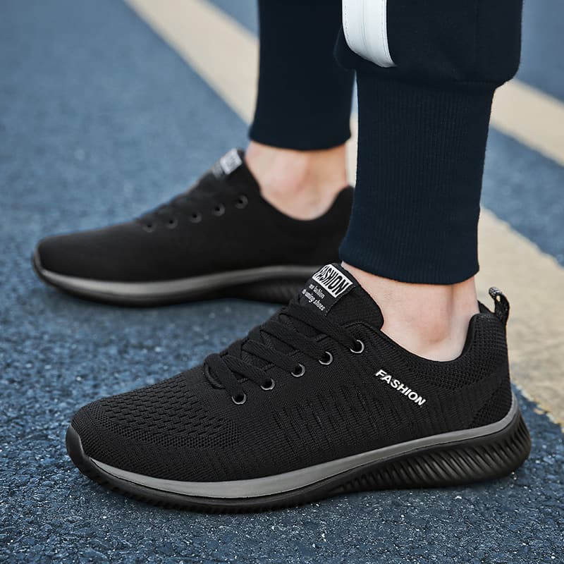 Sneakers for leisure, universal shoes, suitable for spring and autumn, made with flyknit technology, for running, for teenagers