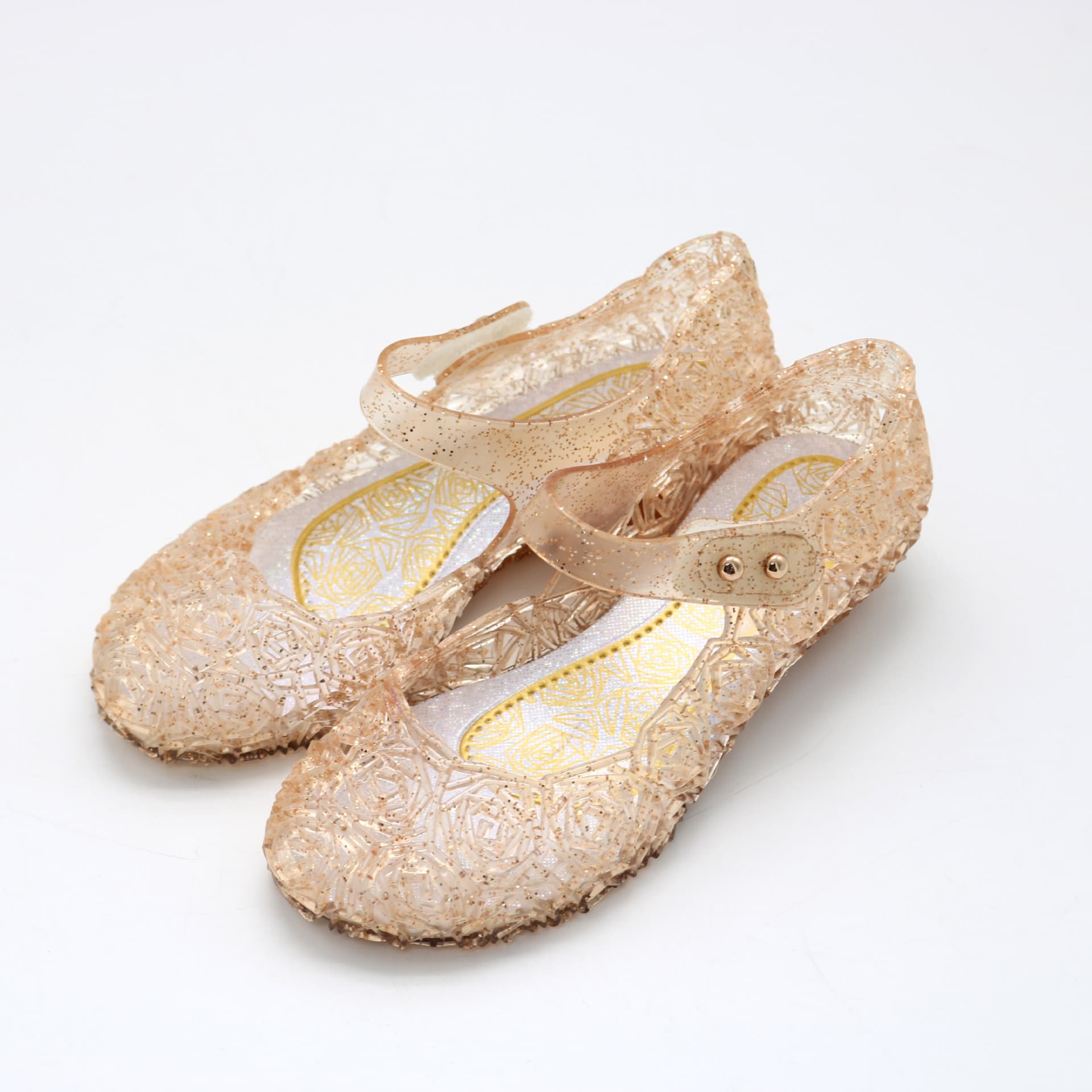 (Cross-border trading), children's sandals heels, “Frozen”, princess style, closed heel 4