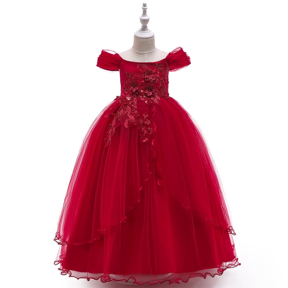 (Cross-border trading), small princess costume, skirt, long suit, open shoulders, tutu skirt 3