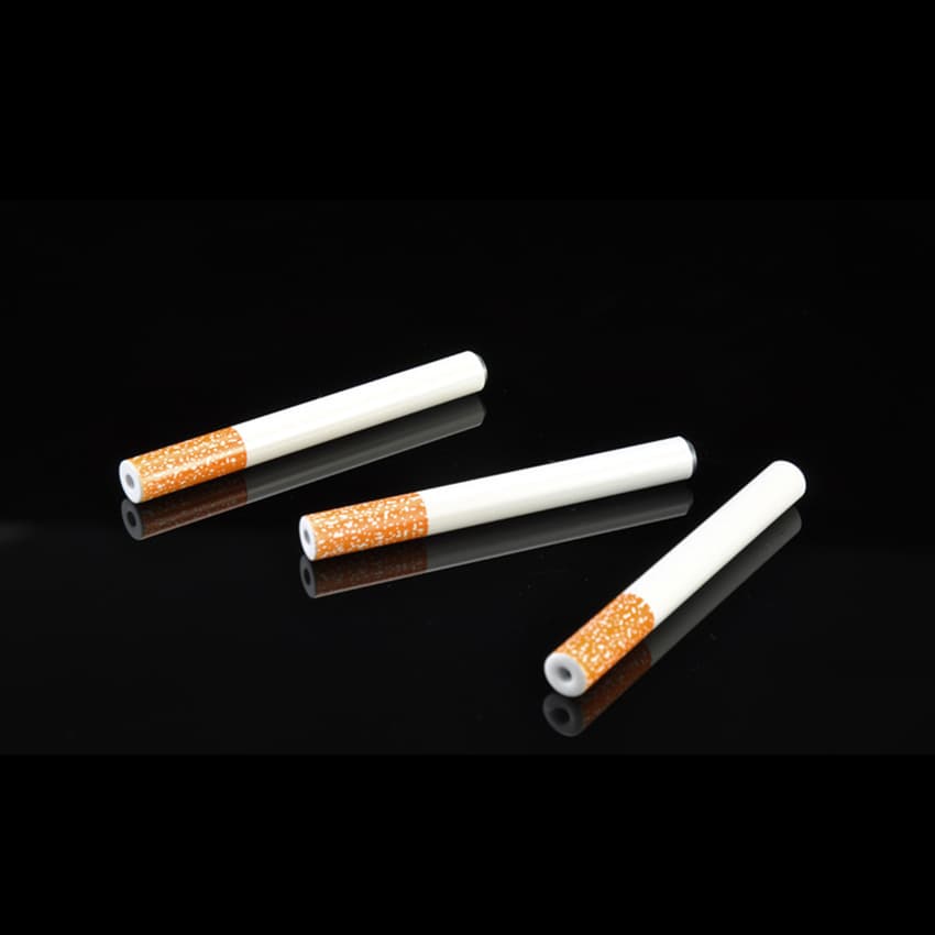 Foreign trade aluminum alloy cigarette length 78mm metal cigarette fighting cigarette smoke Smoking pipe 3