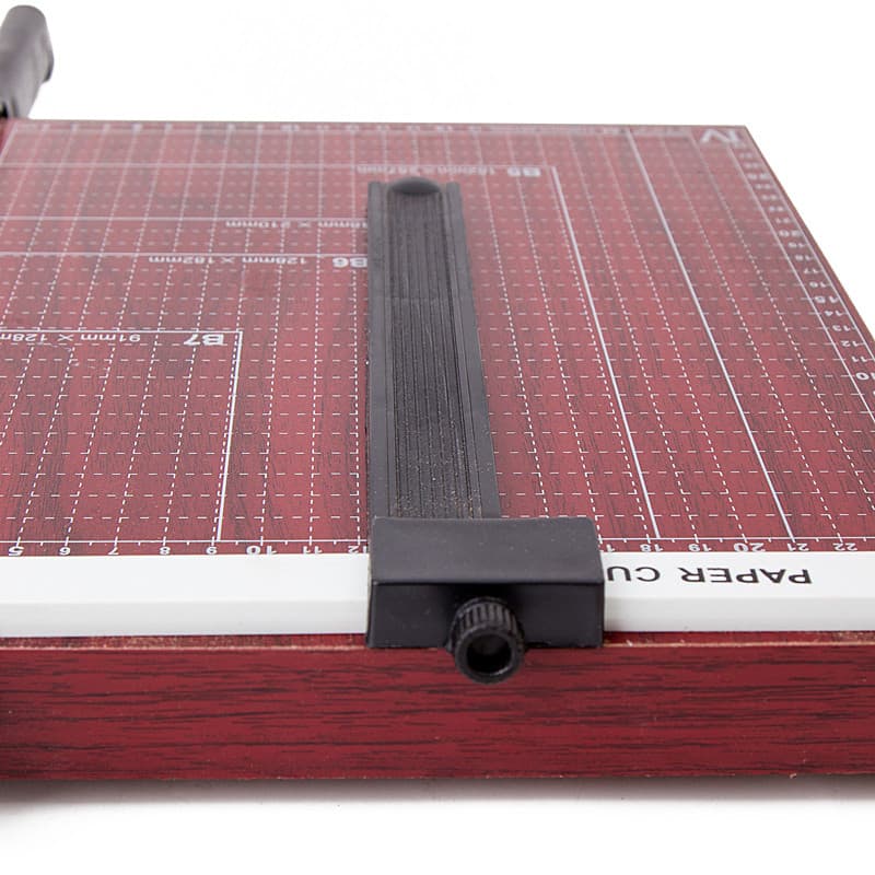 Paper cutter photo cutter cutter photo paper cutter wooden A4 manual wooden paper cutter photo guillotine 3