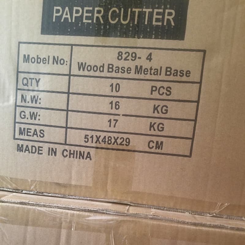 Paper cutter photo cutter cutter photo paper cutter wooden A4 manual wooden paper cutter photo guillotine 4
