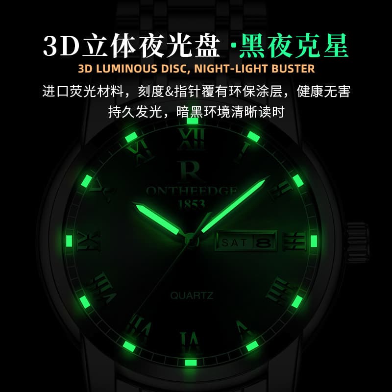 Swiss Quartz Watch - Waterproof Fashion Design 3