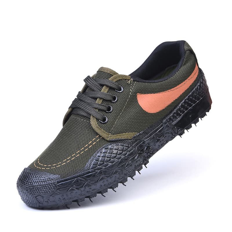 Outdoor 8538 Labor Labor Insurance Liberation Shoes Canvas Military Training site Farmland yellow ball rubber soles of men and women wholesale 5