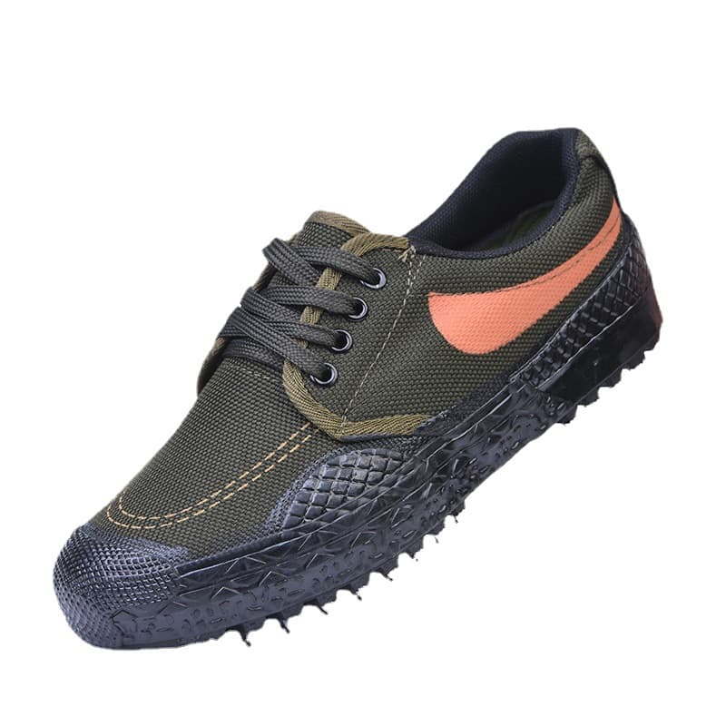 Outdoor Labor Insurance Liberation Shoes Site Migrant Shoes Rubber Shoes Student Army Training Shoes Yellow Sneakers Magpiece Gel Shoes Wholesale 5