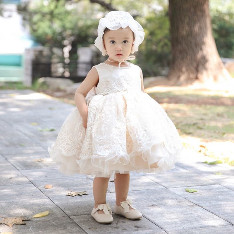 Lace small princess costume, children's flower girl dress, suit, evening dress, Korean style, Birthday gift 1