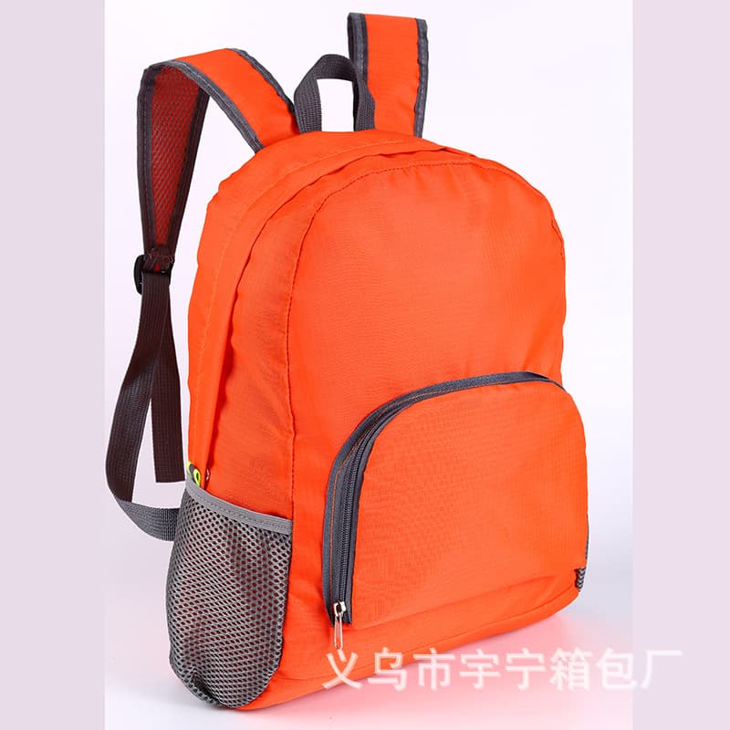 Foldable travel bag, handheld backpack for men and women, custom-made, with your logo imprint 2