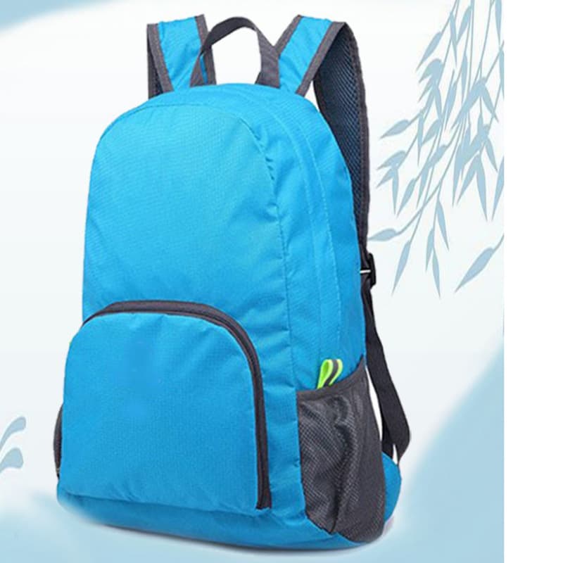 Foldable travel bag, handheld backpack for men and women, custom-made, with your logo imprint 3