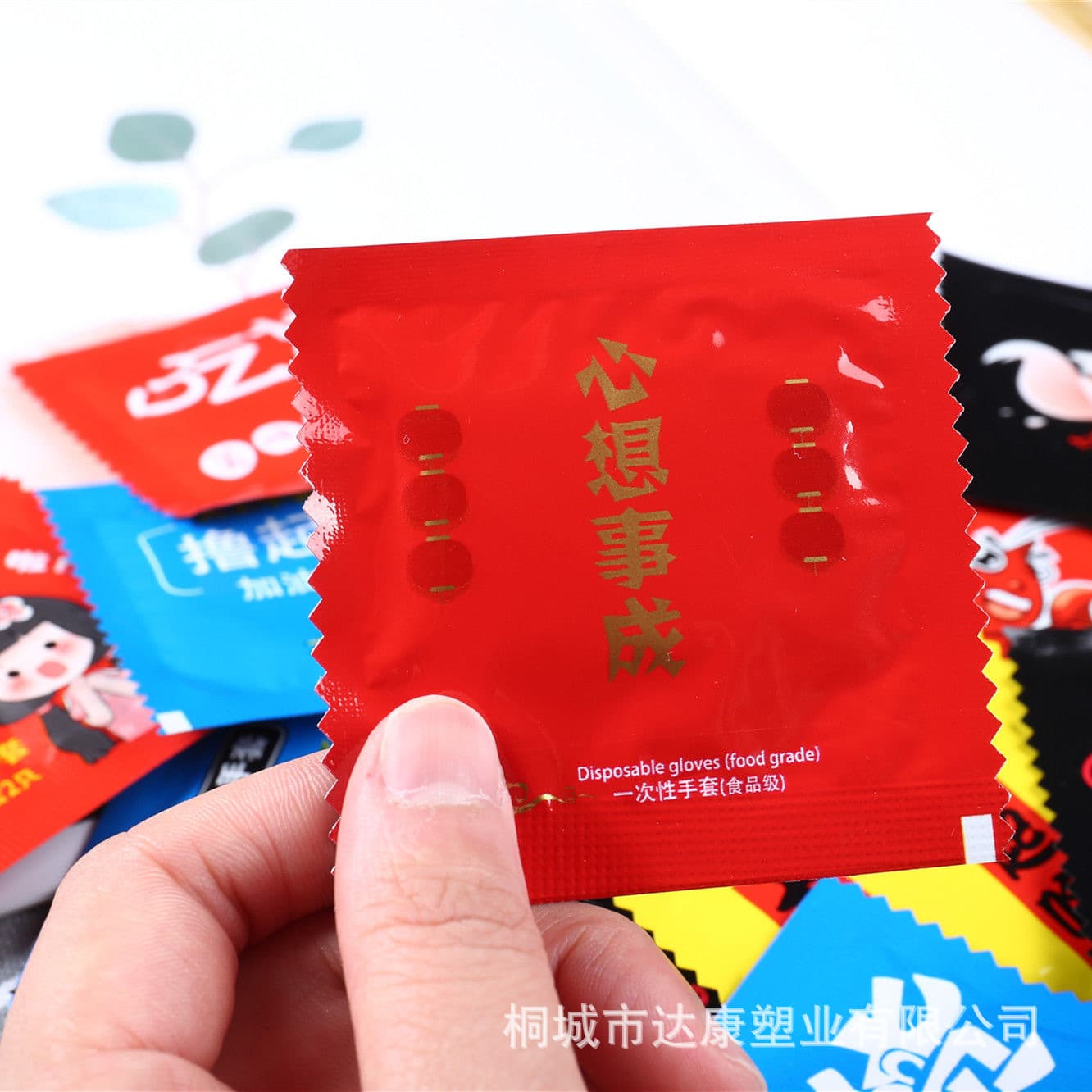 (Wholesale), disposable gloves, pack, increased thickness, with your logo imprint 4