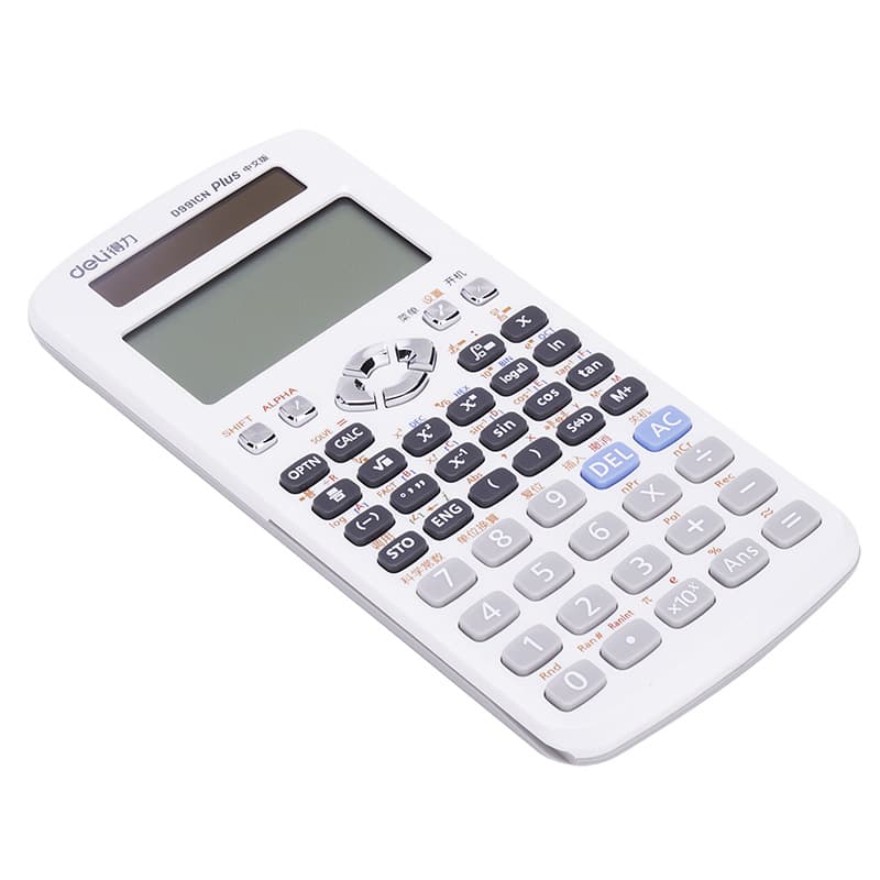 D991CN Chinese version dual -power belt protective cover scientific function calculator multifunctional multi -function 5